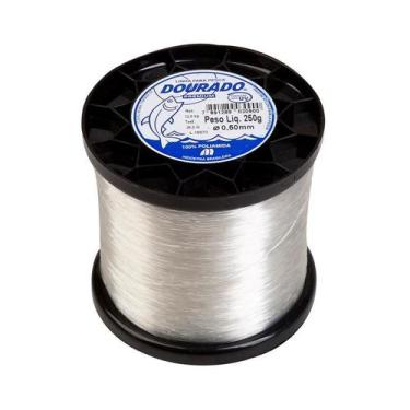 Imagem de Linha Pesca Dourado 0,50Mm Branca 250G