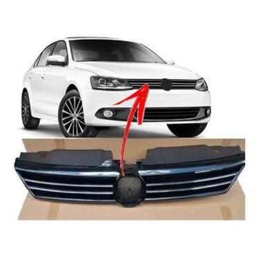 Imagem de Grade Frontal Vw Jetta Tsi Friso Cromado