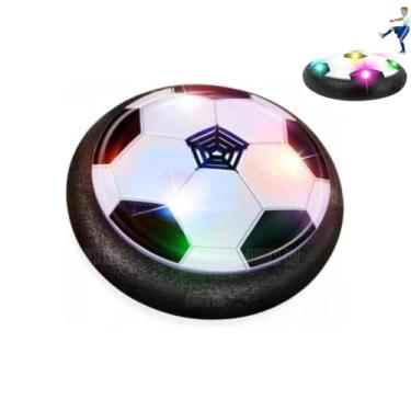 Imagem de Bola de Futebol Flutuante Para Uso Interno Casa Apartamento, HoverBall Com Luz de LED