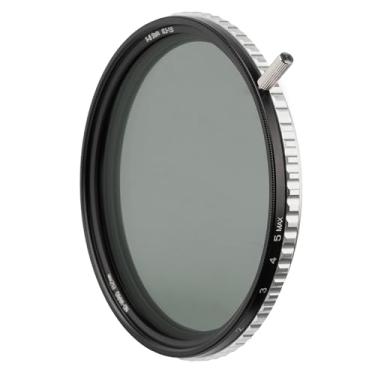 Imagem de NiSi 95 mm cor verdadeira ND-Vario 1-5 paradas (0,3-1,5), ND variável ND2-ND32, nano-revestimento com vidro óptico