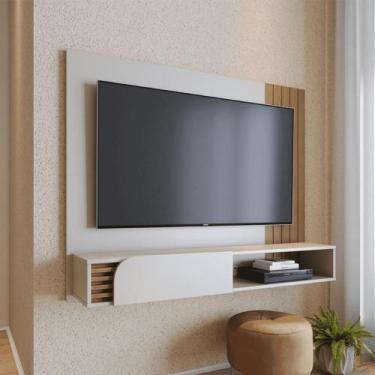 Imagem de Painel de Tv Canada Off White Matte Freijo - CASA H