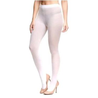 Imagem de Meia Calça Lupo Loba Fio 40 Poliamida Opaca Ref.: 05830, Branco, Femin