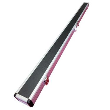 Imagem de Case Maleta de Alumínio para Taco de Sinuca 3/4 Preto RDT - Rei dos Ta