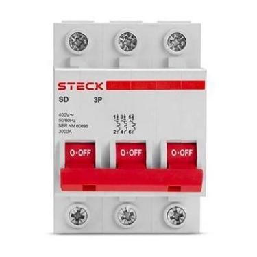Imagem de Disjuntor trifasico 40a curva c 3ka - STECK