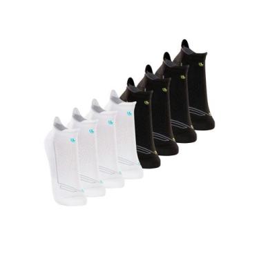 Imagem de Kit com 8 Pares de Meias Performance Running Lupo 3276-002 Colorido, B