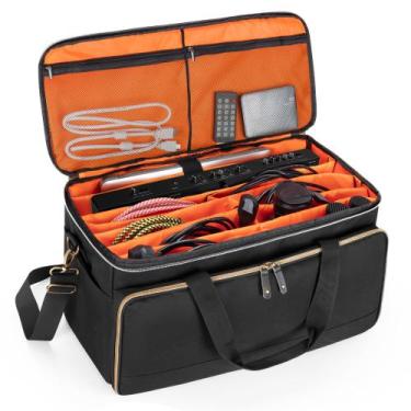 Imagem de Bolsa de arquivo Trunab DJ Cable com compartimento acolchoado para lap