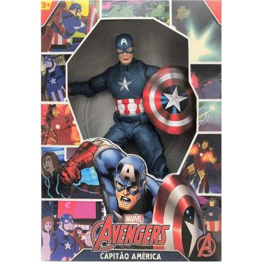 Imagem de Boneco Gigante 50 cm Capitão América Revolution 514 - Mimo