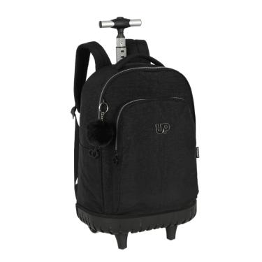 Imagem de Mochila Rodas Escolar Juvenil Up4You Luxcel MC49132UP Pompom