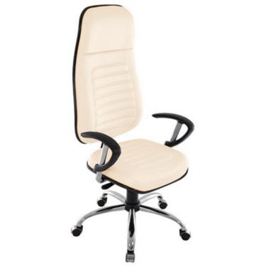 Imagem de Cadeira Presidente com Espaldar Alto Linha Blenda Bege