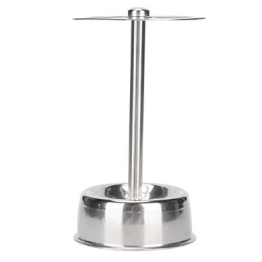 Imagem de RiToEasysports Suporte de Pasta de Dente à Prova de Ferrugem de Aço Inoxidável para Escovas de Dente Elétricas Ferramentas de Maquiagem Prata 2,5 Onças