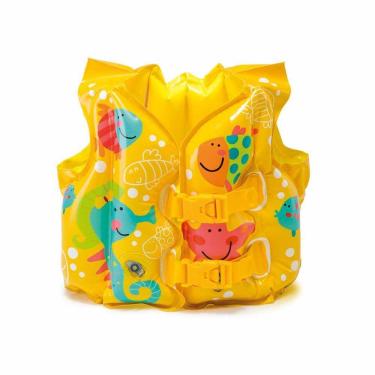 Imagem de Colete Infantil Salva-Vidas Inflável - Peixinhos - INTEX