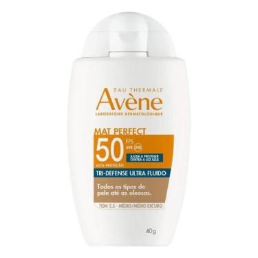 Imagem de Protetor Solar Facial Avène Mat Perfect 2.5 Médio Escuro Fps50 40g - A