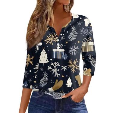 Imagem de Suéteres de Natal feios COTECRAM 2024 com estampa de floco de neve par