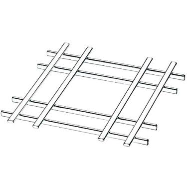 Imagem de Descanso para Panelas e Travessas cromado - Capriccio - Future