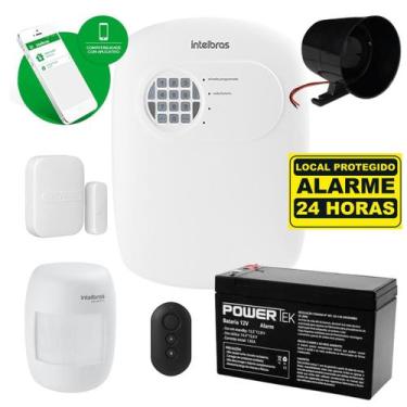 Imagem de Kit Alarme Anm 24 Net 1 Sensor Magnético 1 Sensor Presença - INTELBRAS