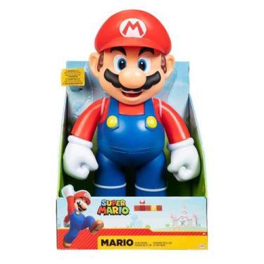 Imagem de Boneco Do Mario Gigante De 51Cm Super Mario Sunny 4205