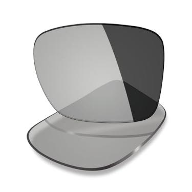 Imagem de Mryok Lentes de reposição para óculos de sol Costa Del Mar Mainsail, HD Polarized, proteção UV, resistente a impactos e ajuste perfeito, Cinza fotocromático anti luz azul, One Size