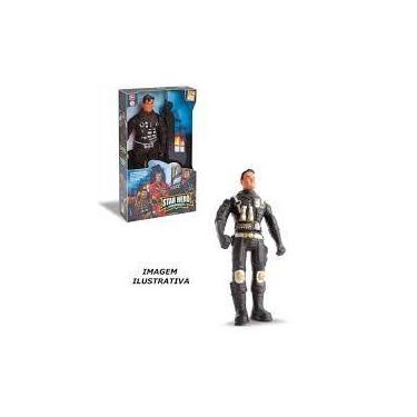 Imagem de Boneco Articulado Star Hero Policial - Bee Toys