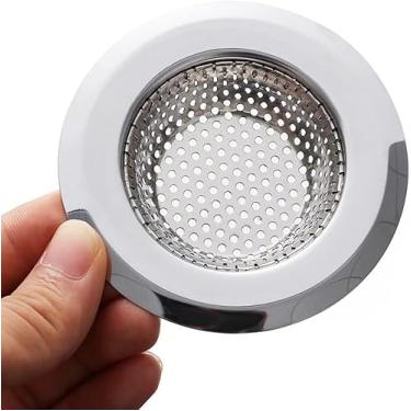 Imagem de Ralo para Pia de Cozinha Inox 9cm – Ralo de Pia Cozinha com Filtro Anti Entupimento, Ralinho Inox Durável para Pia de Cozinha, Tanque e Banheiro Premium MyBrins