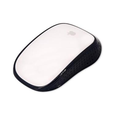 Imagem de GNAFETS Extensor de corpo ergonômico, aderência – compatível com Apple Magic Mouse 2, opções de cores preto e branco, maior conforto e aderência (preto)