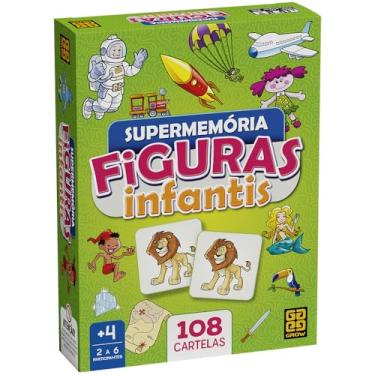 Imagem de Jogo Supermemória Figuras Infantis