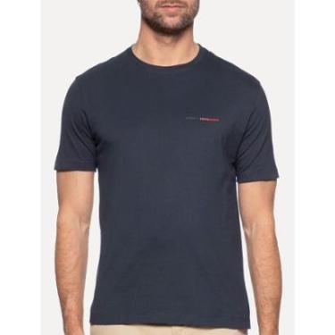 Imagem de Camiseta Aramis Masculina Estampa Assinatura 1995 Peito Azul Marinho-Masculino