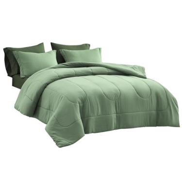 Imagem de Juego de Edredón Maple&Stone Tamaño Full con Sábanas 7 Piezas