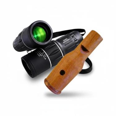 Imagem de Luneta Monóculo Apito Profissional Jaó Observar Aves - Mundo do Milita