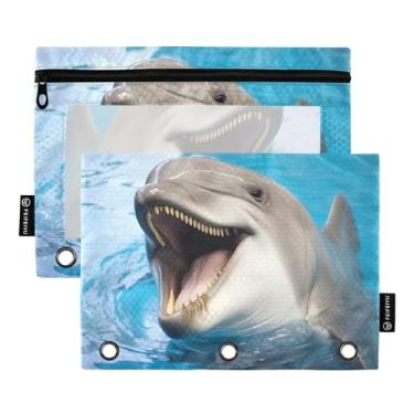 Imagem de Wassud Kea Pacote com 2 Pastas de fichário com 3 furos, pasta organizadora de arquivos para casa, escritório