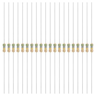 Imagem de YOKIVE 200 peças 1/4W (0,25 Watts) 560k Ohm 5% de resistor de filme de carbono, resistor fixo único de filme de carbono | Ótimo para dispositivos eletrônicos DIY, placas de circuito, sensores