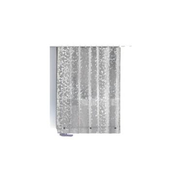 Imagem de Cortina de Box New York, PVC Impermeável, 138x198cm, Estampa New York, com Ilhós Reforçado, 350g