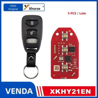 Imagem de Conjunto Universal De Chaves Remotas Para Carro Com 5 Peças Xhorse XKH