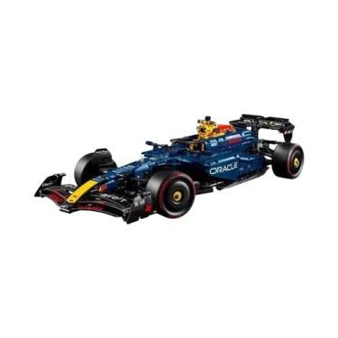 Imagem de Blocos De Montagem Red Bull Racing F1 City Supercar MOC, Brinquedo De 