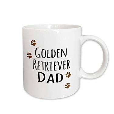 Imagem de 3dRose Caneca de cachorro Golden Retriever, 425 g, cerâmica