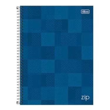 Imagem de Caderno universitário 10m 160 folhas zip color cd - tilibra
