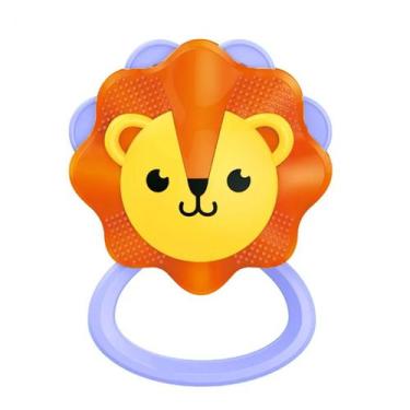 Imagem de Chocalho Mordedor Massageador Bebê Animais Zoo + 3 meses - Kitstar, LE