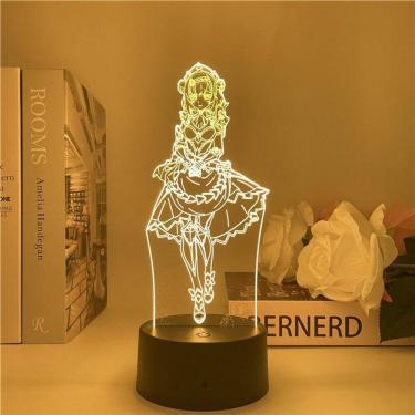 Imagem de Luz noturna LED 3D Plants vs Zombies que mudam de cor para crianças