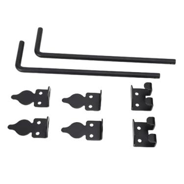 Imagem de Mingzhe Hardware de Portão de Aço Resistente Com Travamento Eficiente da Haste Queda à Prova Intempéries para Portas Cerca Madeira