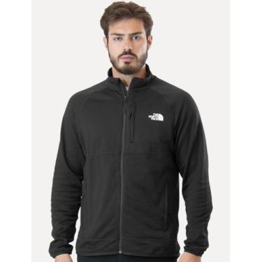 Imagem de Blusa The North Face Masculina Fleece Canyonlands Full Zip Preta, M/M