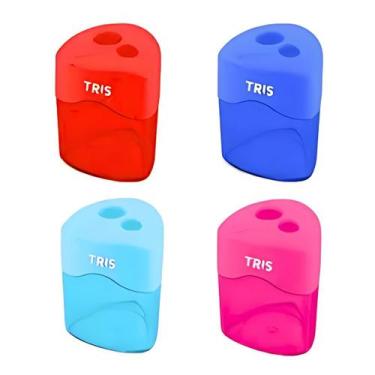 Imagem de Apontador com Depósito Duplo para Lápis Normal e Jumbo SU260 - Tris 