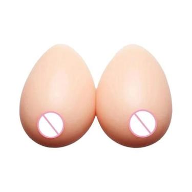 Imagem de Formas De Seios De Silicone Realistas Autoadesivas Aumentadoras De Sei