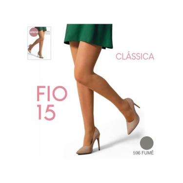 Imagem de Meia-Calça Clássica Selene 9020.001 Fio 15 Poliamida T. P/EG, P, 596, 