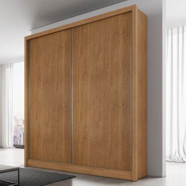 Imagem de Guarda Roupa Solteiro Ambiente Toledo 2 Portas 3 Gavetas Cumaru 23 - Novo Horizonte
