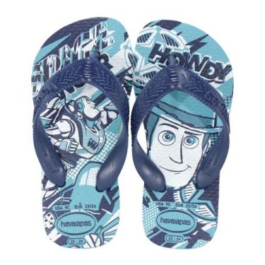 Imagem de Chinelo Havaianas Kids Disney Azul, Az, 0245 azul marinho, 31/32