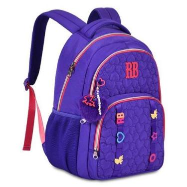 Imagem de Mochilar Rebecca Bonbon, 17" RB24536 Cor:Roxo