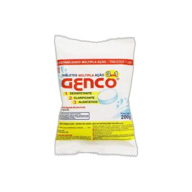 Imagem de Cloro partilha múltipla 3x1 200 gramas - genco