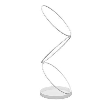 Imagem de x3anggyt5 Suporte de armazenamento interno para guarda-chuva, barril de suporte de ferro, decoração de entrada comercial para casa, organizador de economia de espaço, economiza espaço (branco)