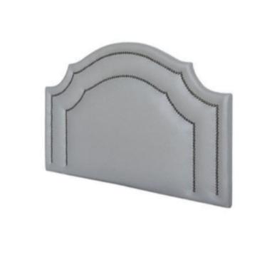 Imagem de Cabeceira Solteiro Dupla Tacha Provençal Em sintético Cinza Pop