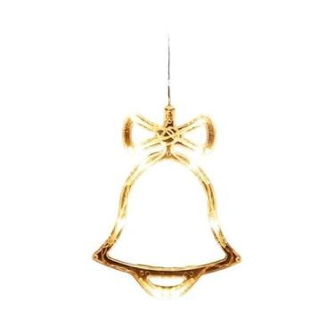 Imagem de Lâmpada De Sucção LED Em Forma De Floco De Neve De Natal, Decoração De