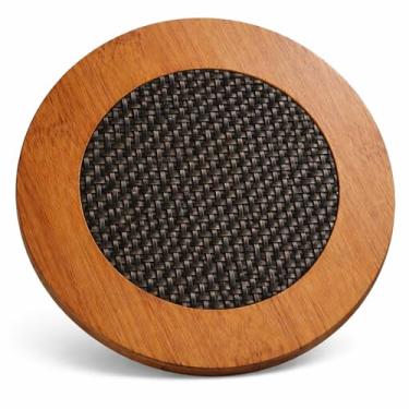 Imagem de Descanso de Panela Redondo em Bambu – Protege Superfícies e Decora Sua Mesa | Storeasy